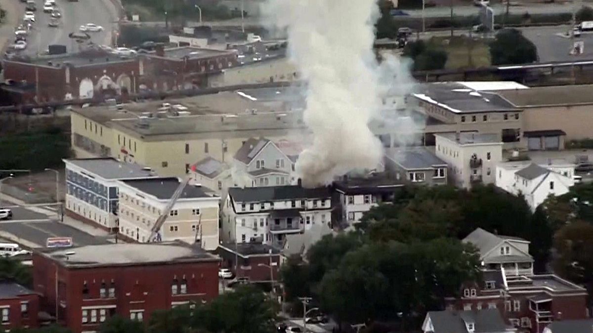 Image: Multiple explosions in Lawrence Massachusetts
