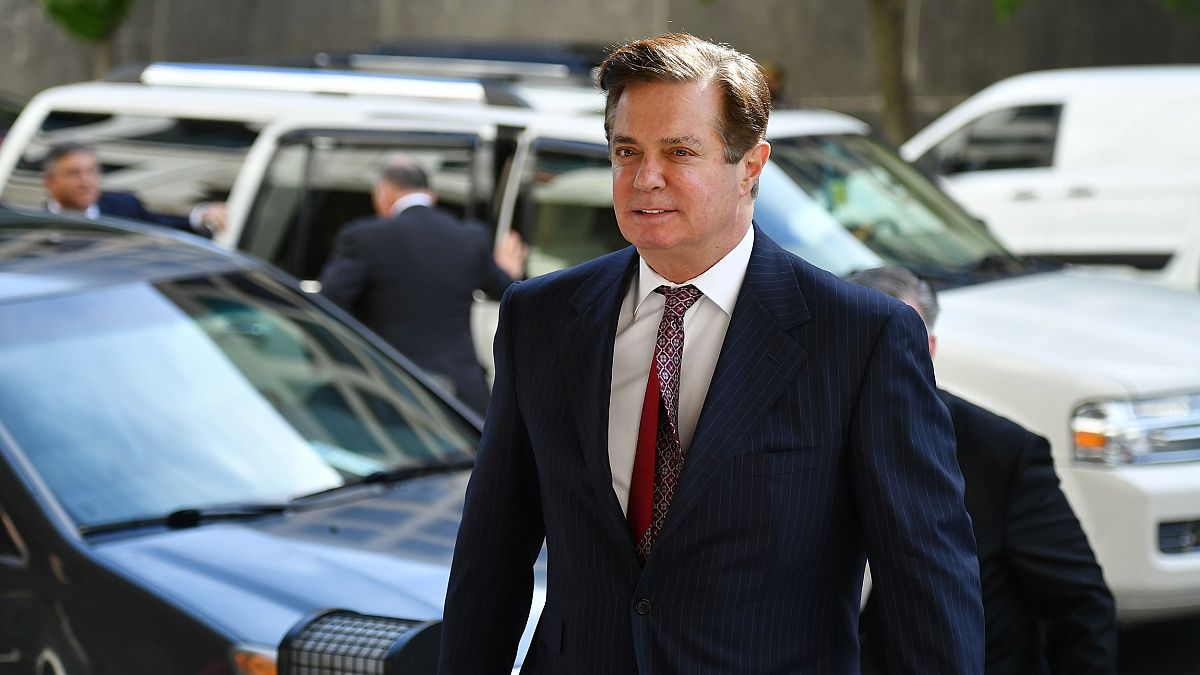 Image: Paul Manafort arrives for a court hearing