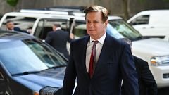 Image: Paul Manafort arrives for a court hearing