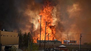 Fires threaten to engulf Canadian city