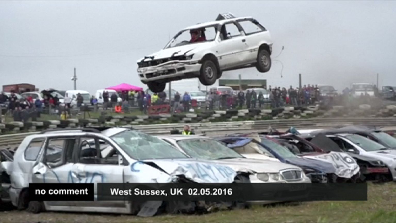 England: Crash, bang, wallop!