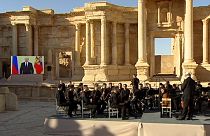 Palmira'daki tarihi amfitiyatroda klasik müzik konseri