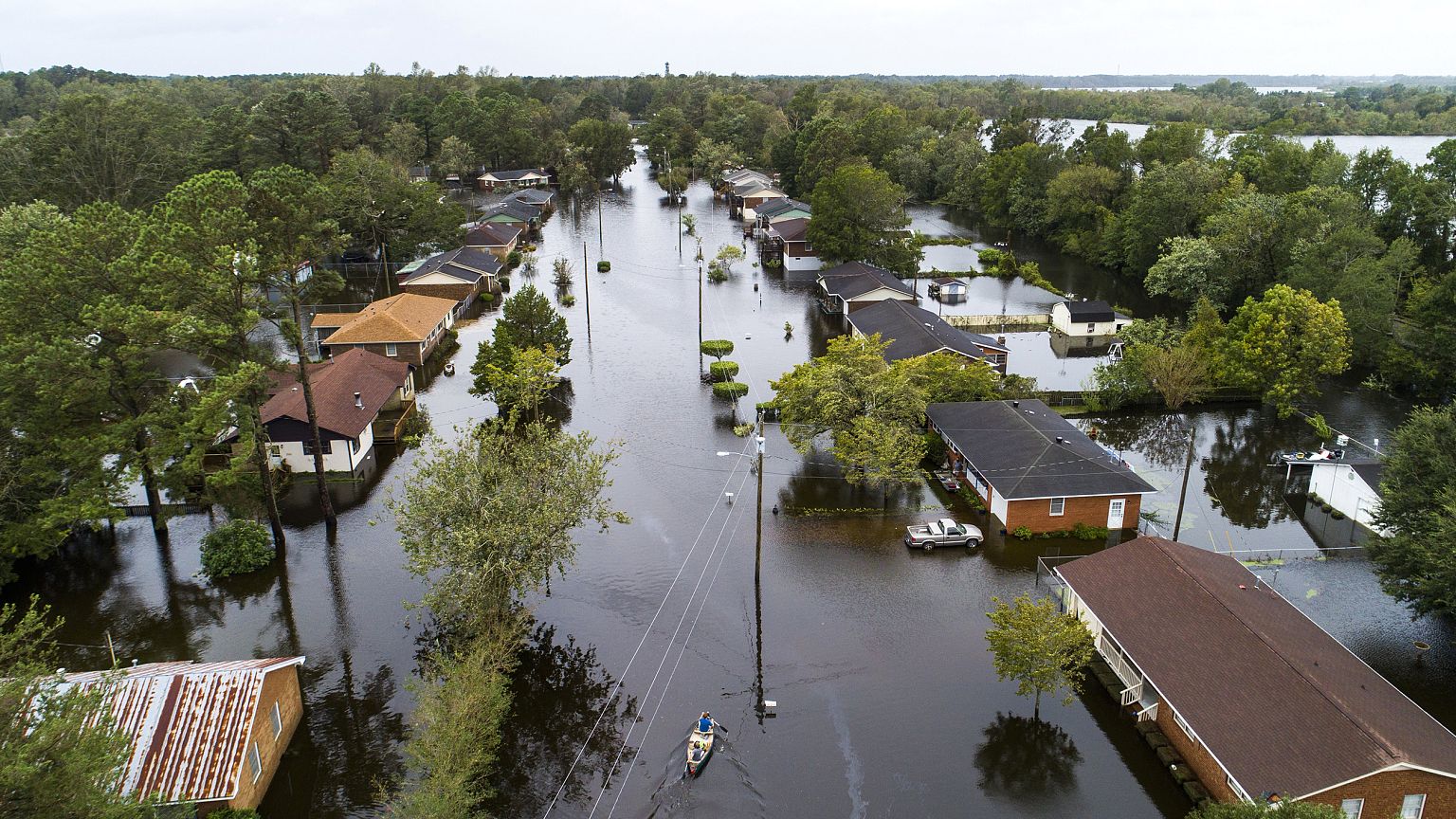 Image: Hurricane Florence Strikes East Coast of United States