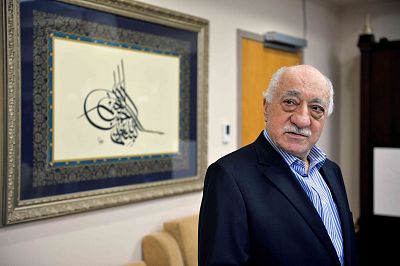 Turkish cleric Fethullah Gulen is pictured in his home in Saylorsburg, Penn., on July 29, 2016.