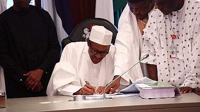 Buhari finally signs $30 bn budget