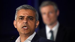 Sadiq Khan makes history as elected London mayor after bruising campaign