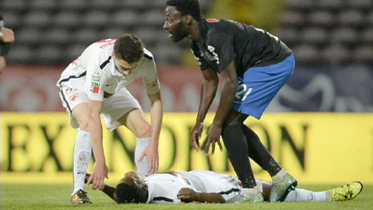 Cameroon footballer Patrick Ekeng dies after collapsing during match in Romania