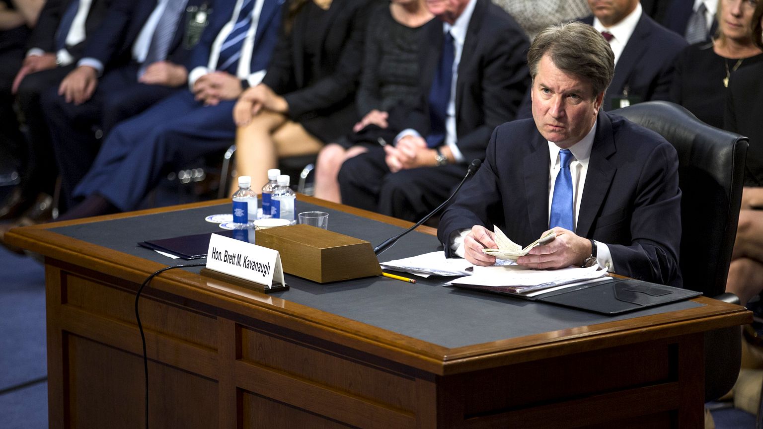 Image: Senate Holds Confirmation Hearing For Brett Kavanugh To Be Supreme C
