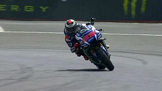 Jorge Lorenzo passeia em Le Mans