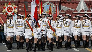 Russie : défilé militaire pour le 71ème anniversaire de la victoire de 1945
