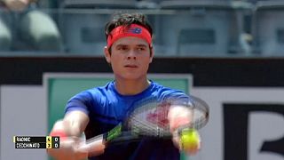 Milos Raonic pasa de ronda en el Masters 1000 de Roma