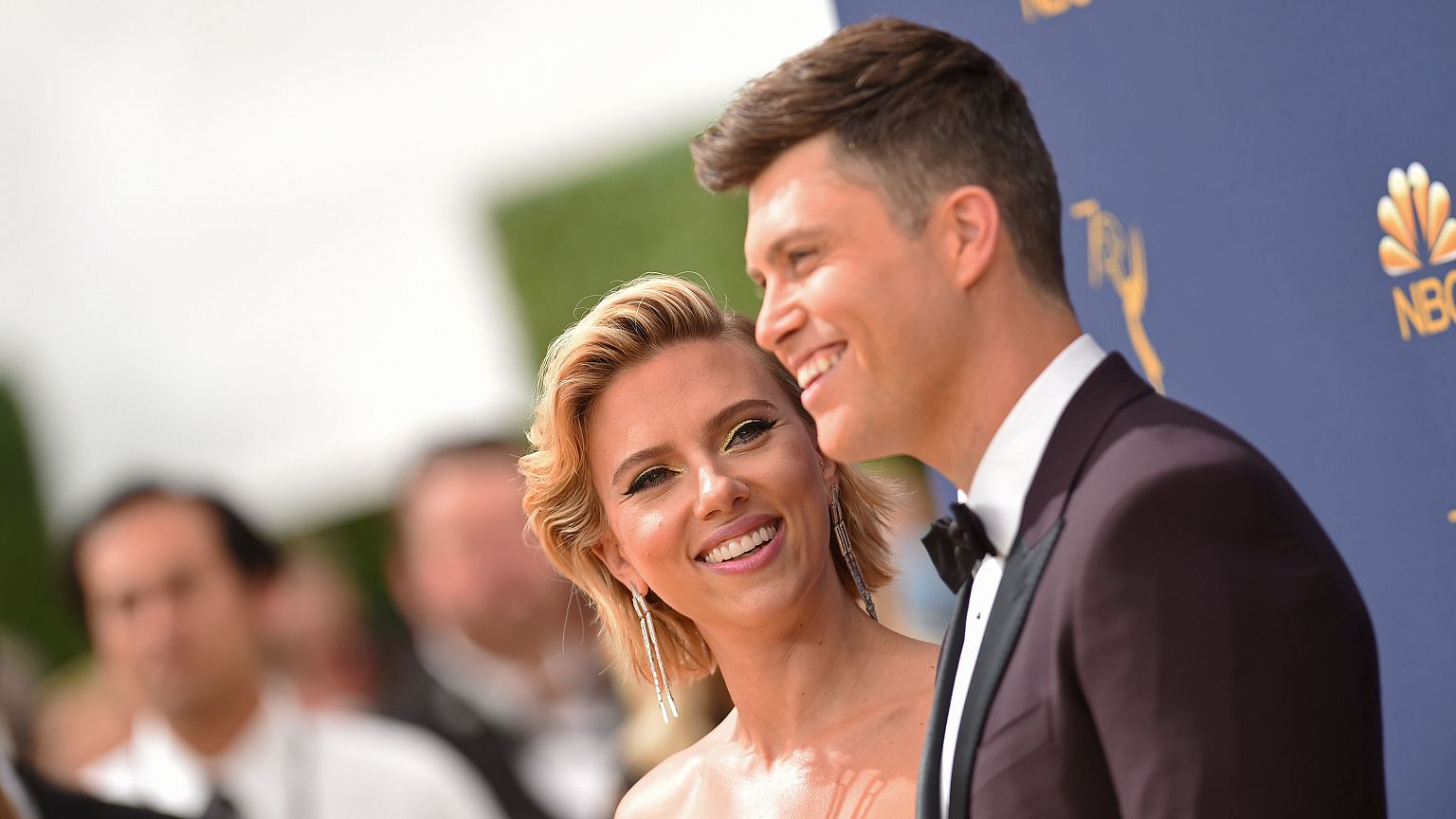 Scarlett Johansson, Colin Jost