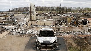 Canada wildfires: 90% of Fort McMurray intact