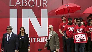 Le travailliste Jeremy Corbyn lance sa campagne pour le maintien du Royaume-Uni dans l'UE