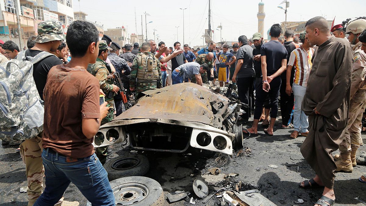 Véres merénylet egy zsúfolt piacon Bagdadban