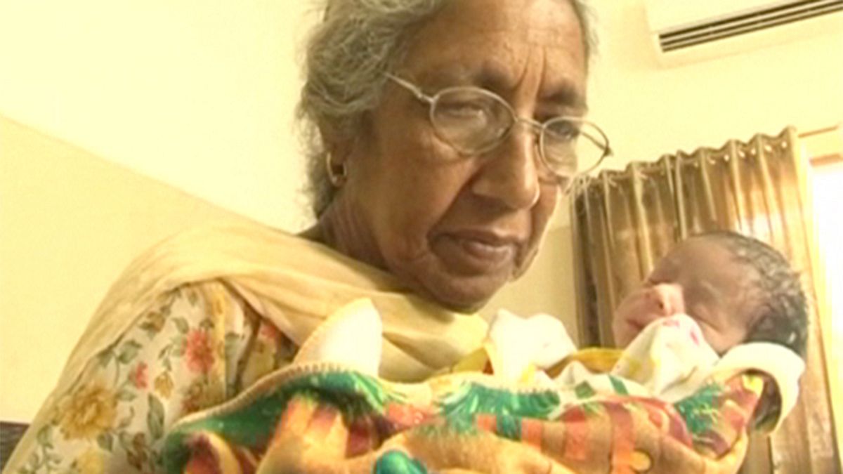 Ινδία: Έγινε μητέρα στα 70!