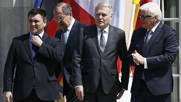 Mageres Ergebnis in der 12. Ukraine Verhandlungsrunde in Berlin Mageres Ergebnis in der 12. Ukraine Verhandlungsrunde in Berlin