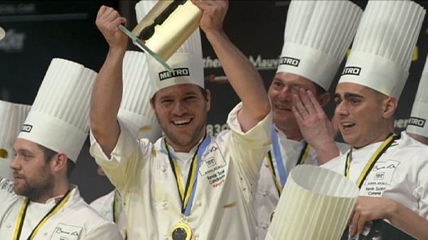Heimsieg: Ungarn gewinnt Europafinale des "Bocuse d'Or" Heimsieg: Ungarn gewinnt Europafinale des "Bocuse d'Or"