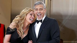 Julia Roberts y George Clooney iluminan Cannes