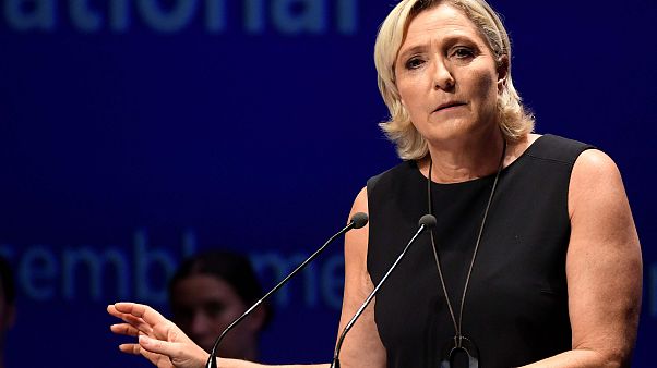 Image: Leader of France's Rassemblement National far-right political party Image: Leader of France's Rassemblement National far-right political party