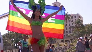 Gay rights marchers in Cuba celebrate progress