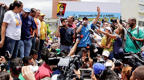 Venezuela president threatens to seize factories as opposition pushes for referendum Venezuela president threatens to seize factories as opposition pushes for referendum