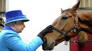 "Royal Horse Show" auf Schloss Windsor zum 90. Geburtstag der britischen Königin Elizabeth