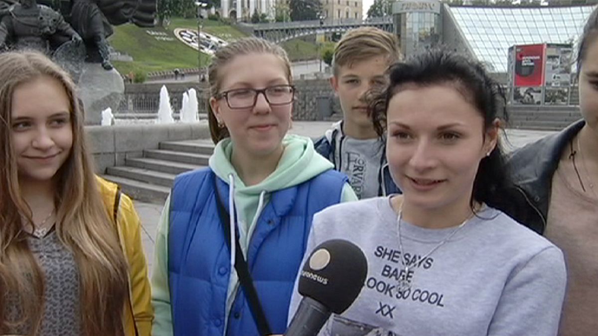خوشحالی مردم اوکراین از پیروزی جمالا در یوروویژن