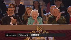 Queen genießt Geburtstagsfeier