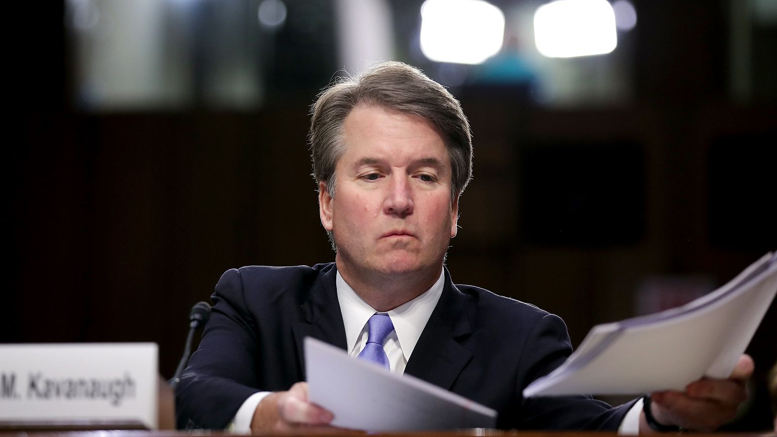 Image: Senate Holds Confirmation Hearing For Brett Kavanaugh To Be Supreme 