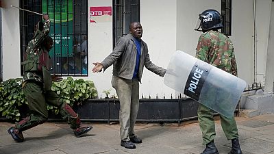 Kenyans stage online protest against police for Monday's violence