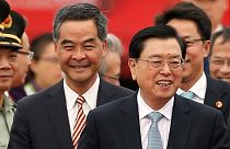 Первый визит китайского руководства в Гонконг со времени "революции зонтиков"