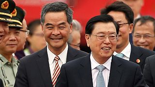Un haut responsable chinois en visite officielle à Hong Kong