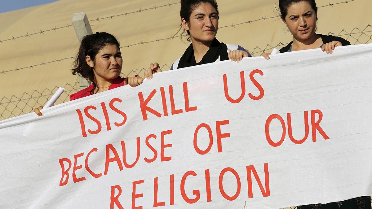 IŞİD'den kaçan Yezidi kızlar mayına yakalandı