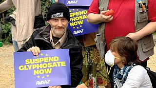 Brüssel: Demo gegen Glyphosat