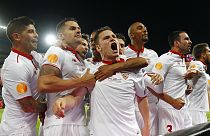 Sevilla strike back to beat Liverpool for record third straight Europa League title