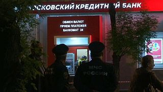 Police end hostage-taking in attempted Moscow bank robbery