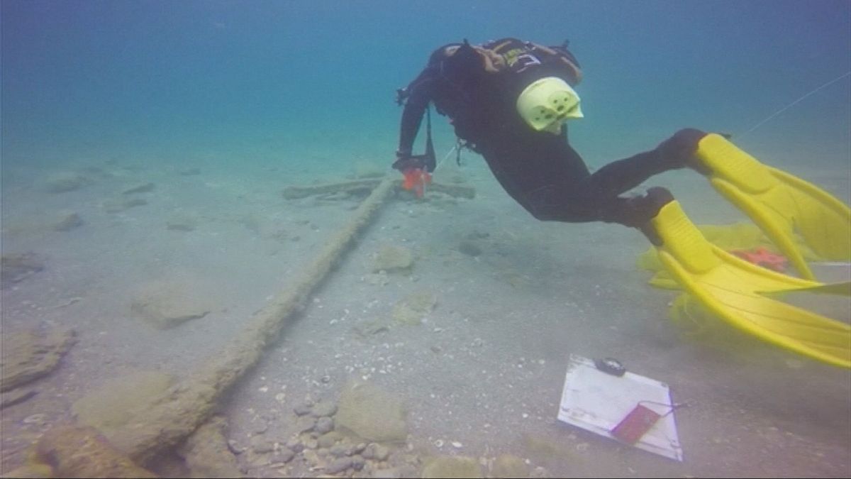 Israeli divers discover Roman treasure in ancient sunken cargo ship
