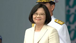 Taiwan's first female president Tsai Ing-wen sworn in