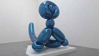 Jeff Koons and his Play-Doh pile 'Now' in London
