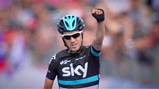 Nieve gets Giro consolation win for Team Sky