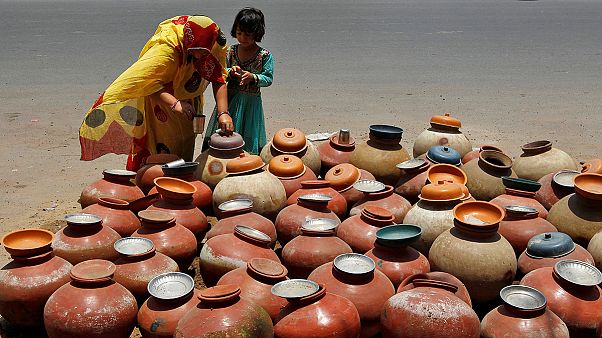 Sufren 51 grados en la ciudad india de Phalodi, Rajastán Sufren 51 grados en la ciudad india de Phalodi, Rajastán