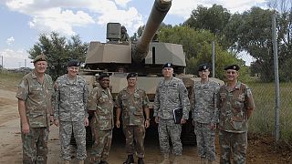 Exercice militaire en Afrique du Sud
