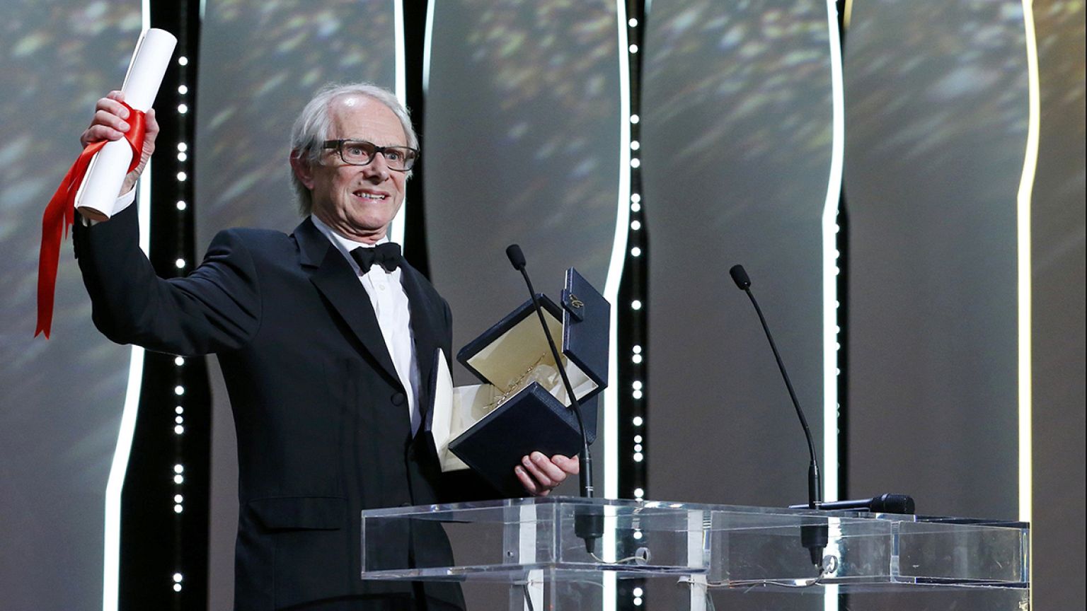 El británico Ken Loach gana su segunda Palma de Oro de Cannes por "Yo, Daniel Blake"