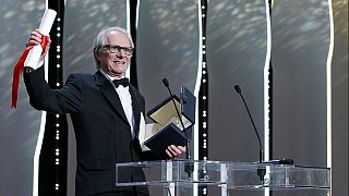 المخرج البريطاني الواقعي كين لوتش يفوز بالسعفة الذهبية في مهرجان "كان" السينمائي