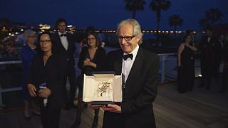 Ken Loach critica austeridade em Portugal ao receber a Palma de Ouro em Cannes