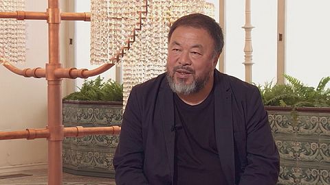 Artist Ai WeiWei decries Europe's "shameful" refugee crisis