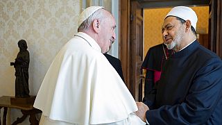 Le pape François et le grand imam d'Al-Azhar, pour le renforcement des relations entre les religions