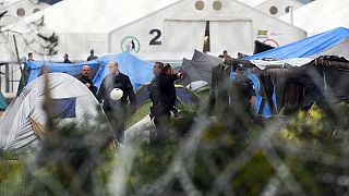 Griechenland: Polizei räumt wildes Lager von Idomeni