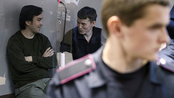 Freigelassene russische Soldaten zurück in Moskau Freigelassene russische Soldaten zurück in Moskau